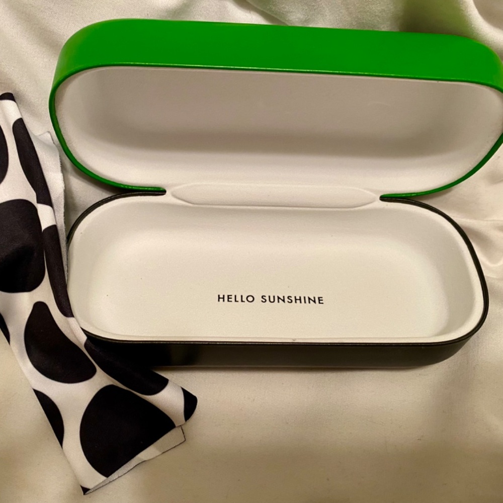 Kate Spade New York women’s polarized sunglasses. Tortoise shell/mint green - Picture 8 of 9